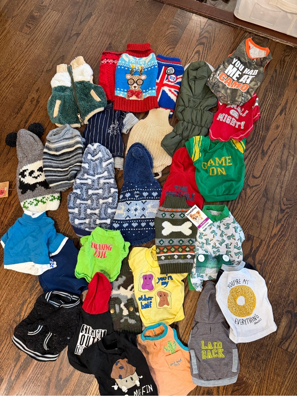 XXS/XSdog clothes in bundles!